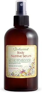 Just Nutritive Tanning Accelerator Body Oil, Natural Tan Enhancer for Outdoor Sun and Tanning Bed, Hazelnut Avocado Walnut and Vitamin E, Deep Moisture, No Fillers No Water, Made in USA, 8 oz