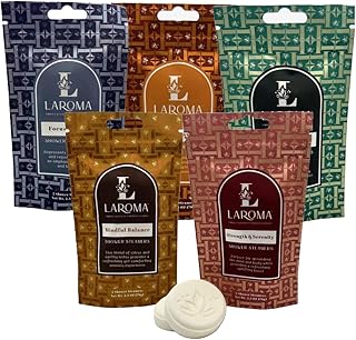 Laroma Aromatherapy Shower Steamers,10 Pack Shower Bombs for Men & Women, Made in The USA, 5 Essential Oil Blended Scents for Relaxation & Stress Relief