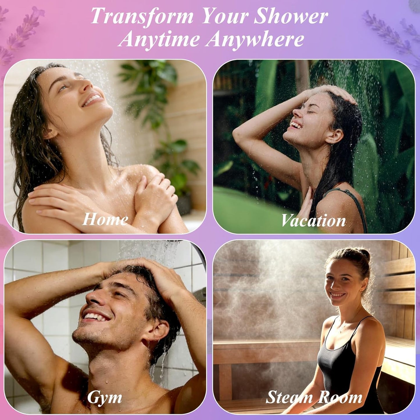 Shower Steamers Aromatherapy - 18 Pack Shower Bombs Natural Organic Essential Oils, Birthday Gifts for Mom Wife, Self Care Relaxation Gifts for Women Her Grandma