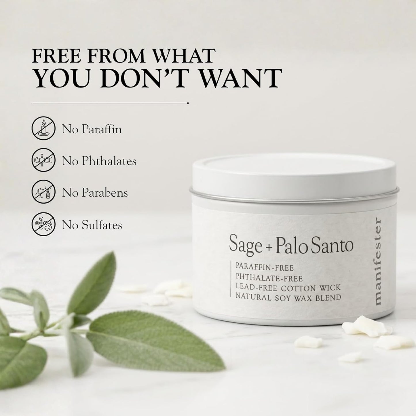 Natural Soy Wax Candle with Mantra – Clean Burn 100% Cotton Wick (No Lead or Zinc) – Phthalate-Free & Paraben-Free – Long-Lasting – Gift for Women – 6 oz (Relax, Babe Vanilla + Coconut)