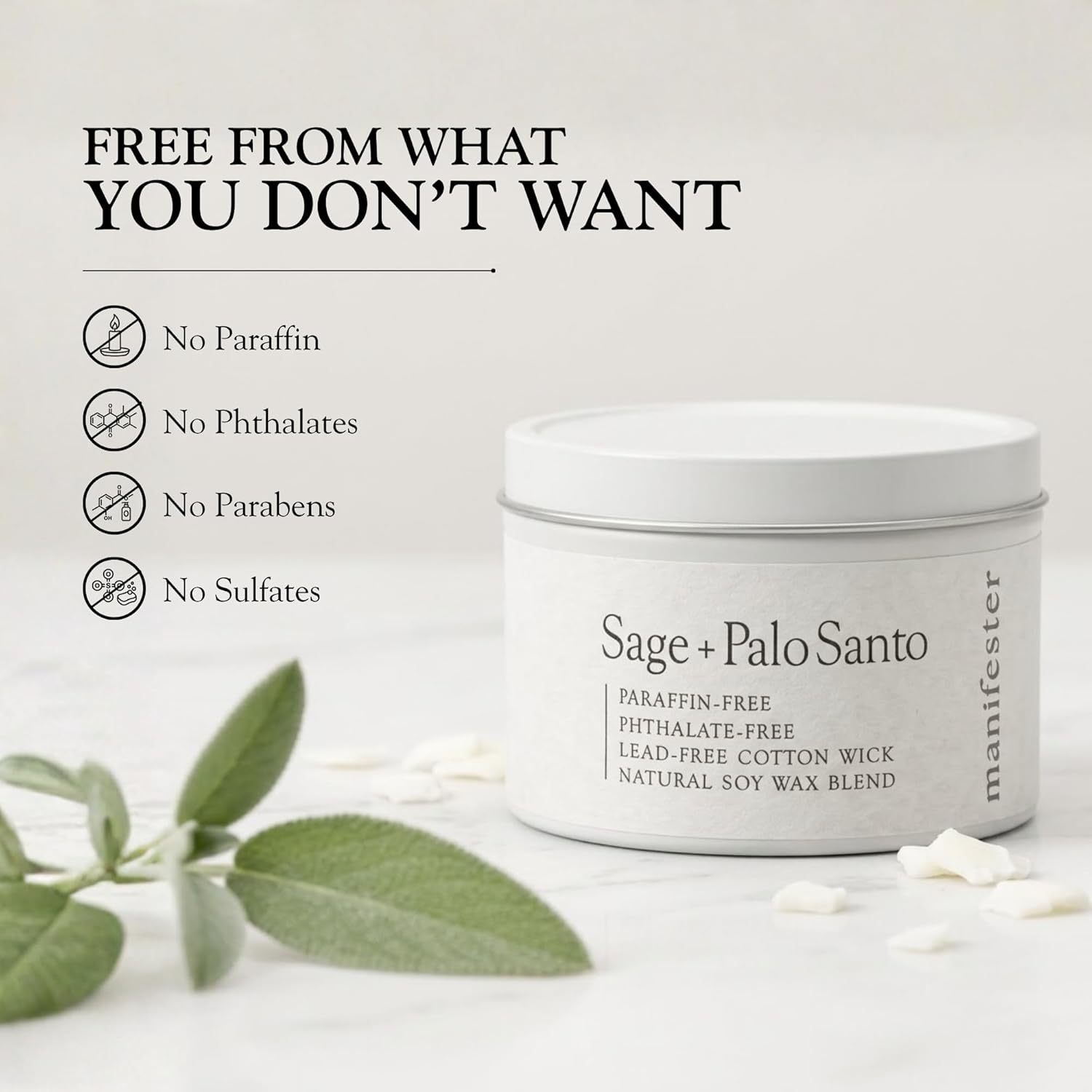 Soft Girl Natural Soy Wax Candle with Mantra – Clean Burn 100% Cotton Wick (No Lead or Zinc) – Phthalate-Free & Paraben-Free – Long-Lasting – Gift for Women – 6 oz (Soft Girl Era Jasmine + Coconut)