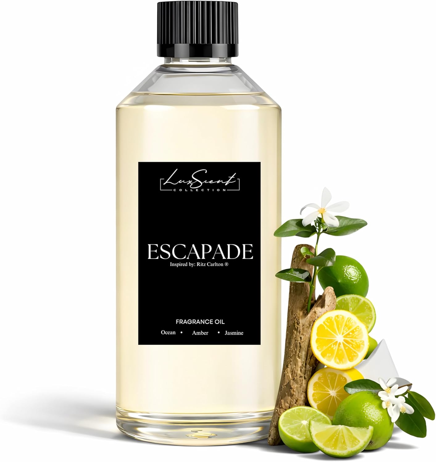 Aroma Essential Scent Oils 500ML - Hotel Collection Diffuser Fragrances - Luxury Home & Office Aromatherapy Diffuser Oils (16.9fl. Oz., Escapade)