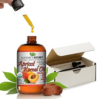 Pure Carrier and Essential Oils for Skin Care, Hair, Body Moisturizer for Face-Anti Aging Skin Care (Apricot Oil, 4oz)