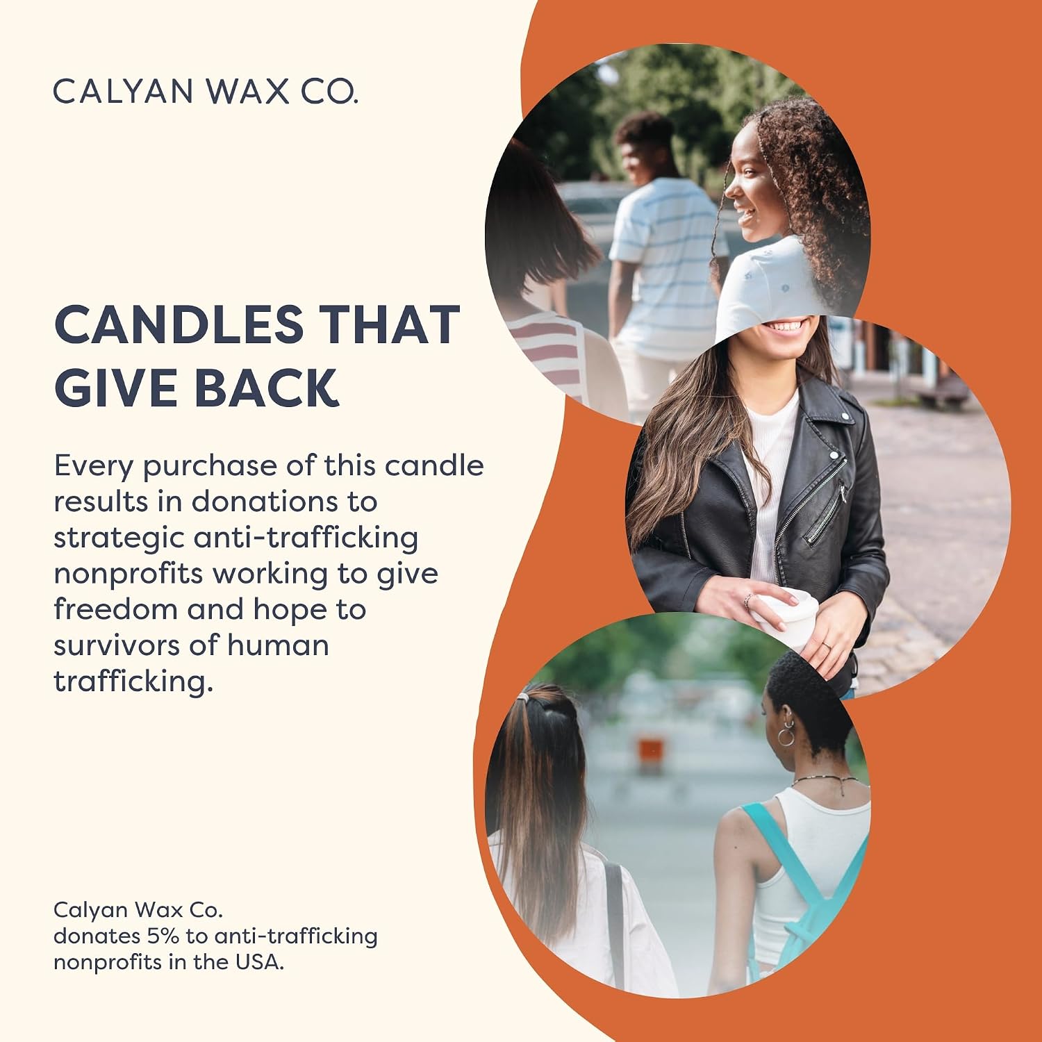 Calyan Wax Co. Everyday 3 Wick Scented Candle Gift Set - 4 Luxury Scented Candles - 43 Hour Burn - 3 Wick Clean Soy Wax Candles - Long Lasting Large Glass Jar Candle for Home - 14.9oz