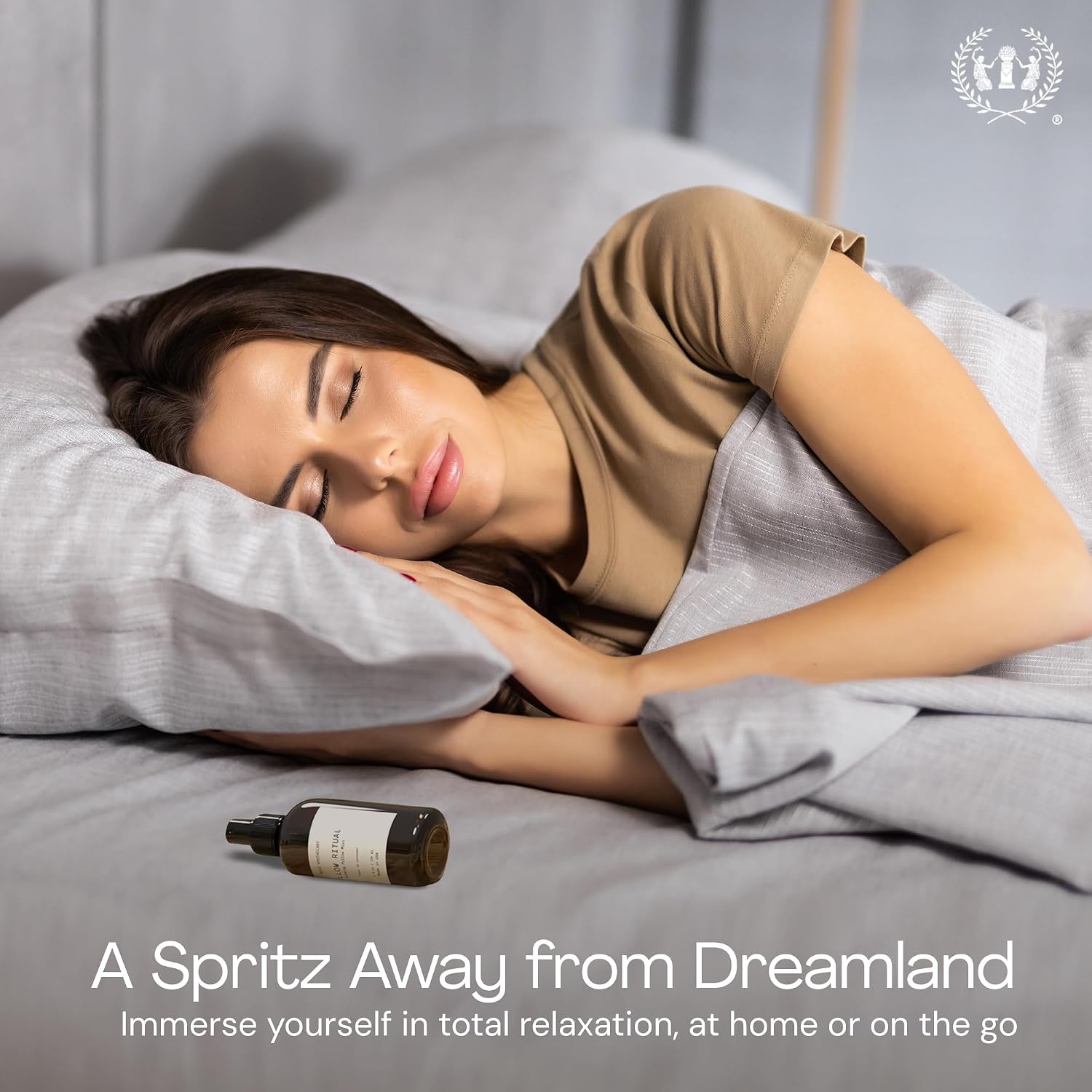 Muse Apothecary Pillow Ritual - Aromatic, Calming and Relaxing Pillow Mist, Linen and Fabric Spray - Infused with Natural Aromatherapy Essential Oils - 8 oz, Fleur du Lavender