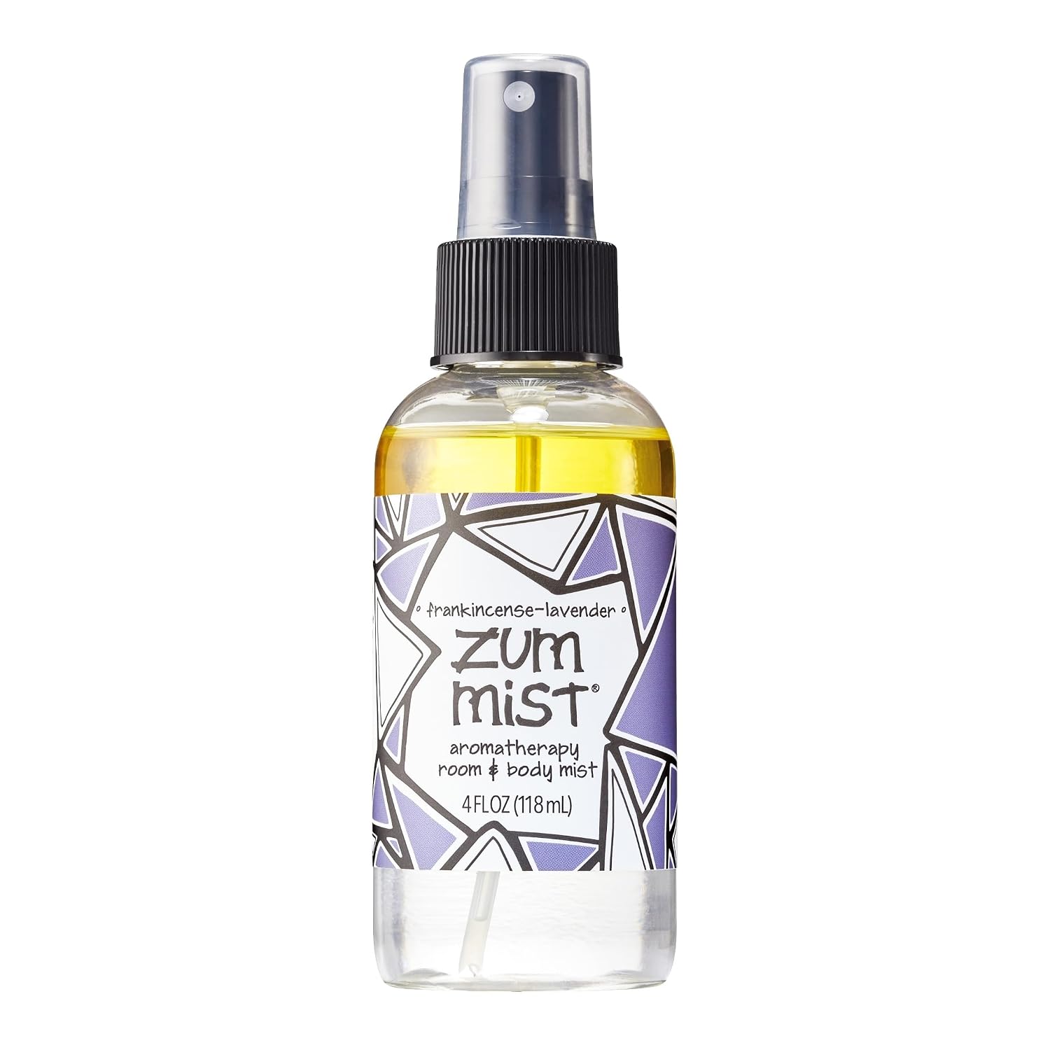 Indigo Wild Zum Mist Room & Body Spray - Aromatherapy Essential Oil Spray - Natural Body Mist & Room Spray - Frankincense-Lavender Scent - 4 fl oz