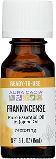 Aura Cacia Frankincense In Jojoba Oil, 0.5 FZ