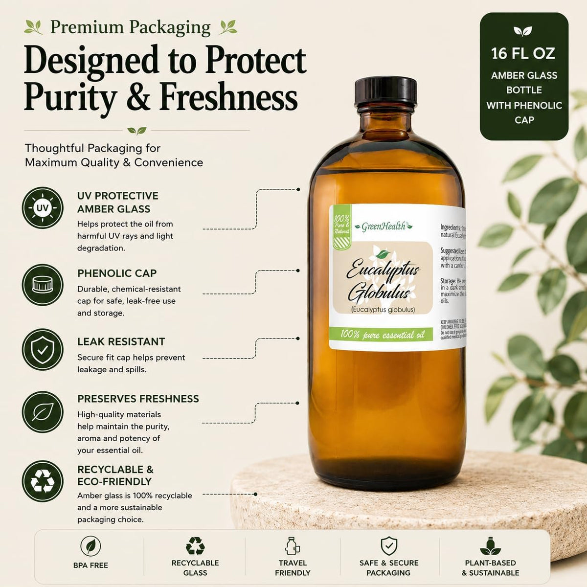 GreenHealth Eucalyptus Essential Oil