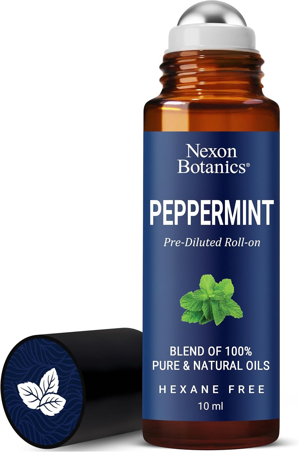 Peppermint Essential Oil Roll-On 10 ml for Skin