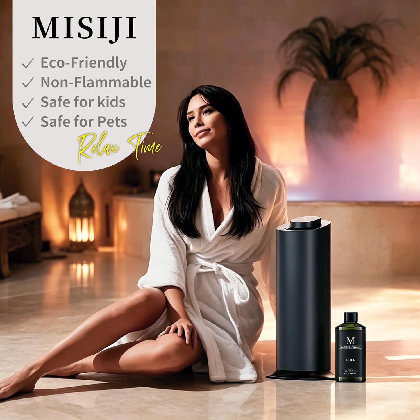 Hotel Scents Dubai 6.76 Fl Oz (200 ml), Home Luxury Aroma,Hotel Fragrance Diffuser Oil,Hotel Diffuser Oil for Aromatherapy, Bigger Bottle, Bolder Aroma, Longer Lasting