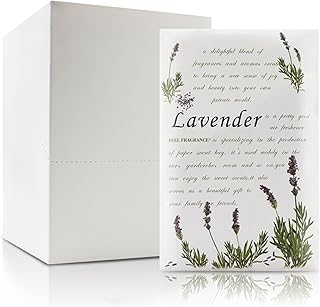 Lavender Scented Sachet for Drawers and Closets - Feel Fragrance Sachets, Lot of 12 (Lavender)