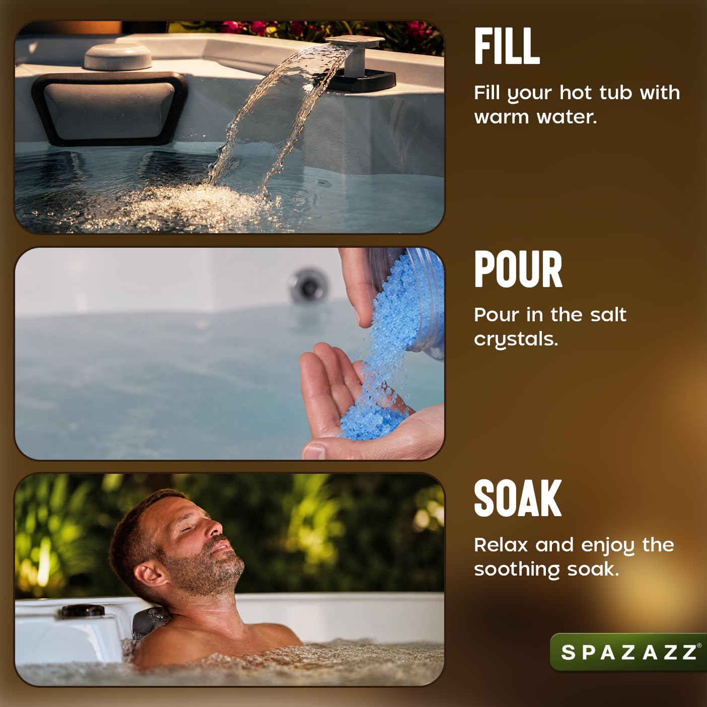 Spazazz RX Therapy Hot Tub Spa and Bath Aromatherapy Salt Crystals 4oz 8 Pack Sample Bundle Includes Muscle - Joint - Detox - Stress - Respiratory - Sport -Sleep - Energy. Great for Muscles & Joints