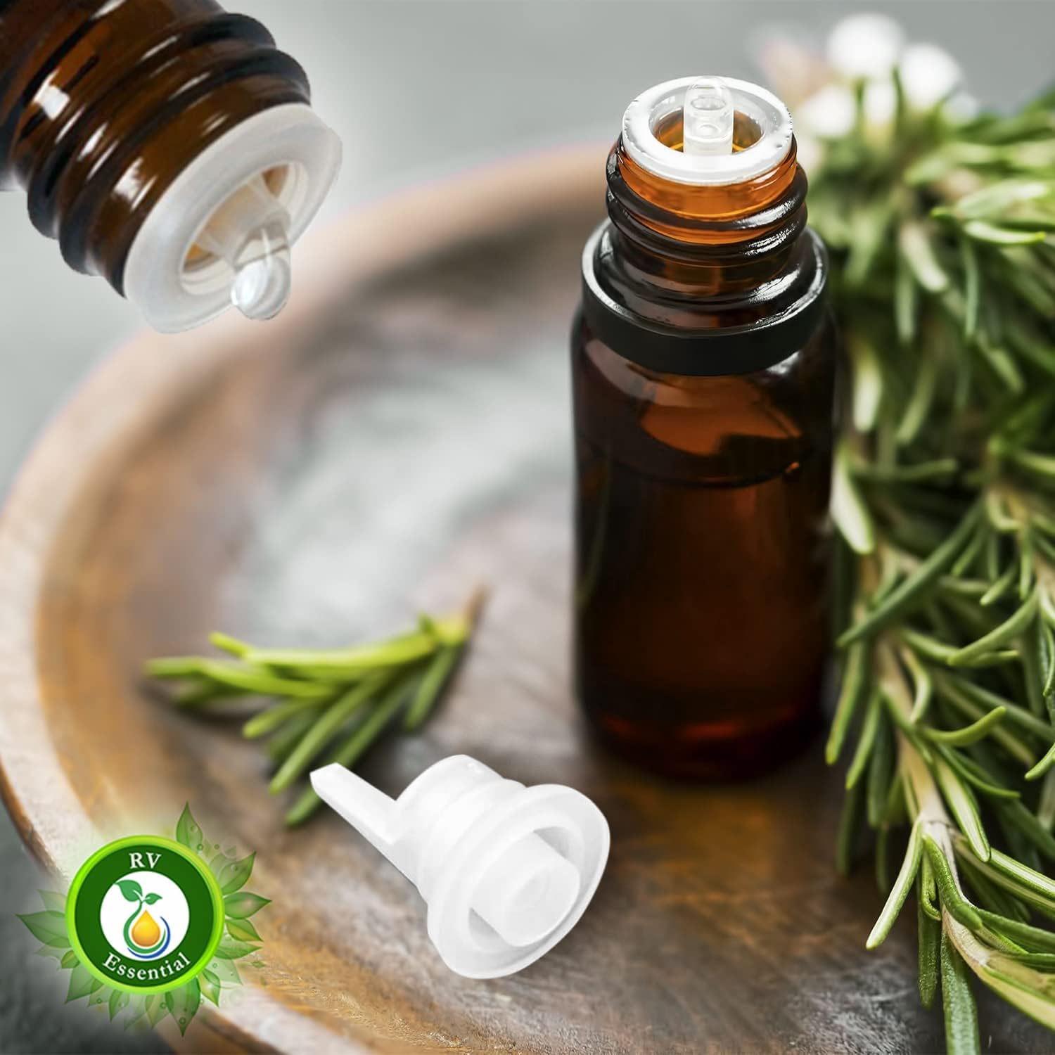 R V Essential Pure Eucalyptus Essential Oil 50ml (1.69oz)- Eucalyptus globulus (100% Pure and Natural Therapeutic Grade)