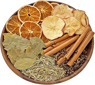 Christmas Simmering Potpourri- Apple, Orange, Clove, Cinnamon, Rosemary & Bay Leaf, Fall Scents Fragrance Stovetop Potpourri, Perfect Christmas Blend House Warming Hostess Gift (Abundance)