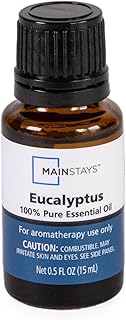 100% Pure Essential Oil, Eucalyptus, 15 ml, Therapeutic Grade, for Use with Oil Diffusers. by; Mainstays (2 Pack)