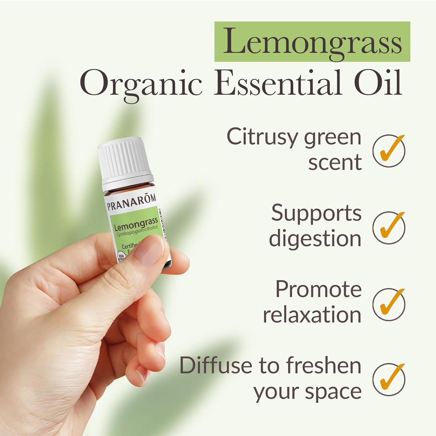 Pranarom - Lemongrass Essential Oil 5ml