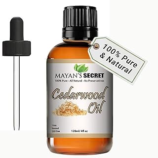Mayan's Secret - 4oz Pure Cedarwood Essential Oil Organic - 100% Pure