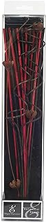 Hosley 12.5" Botanical Diffuser Reeds – Natural Rattan Scent Sticks for Reed Diffusers, Home Fragrance, Farmhouse Decor, Office & Spa Use – Decorative Aromatherapy Refill Sticks