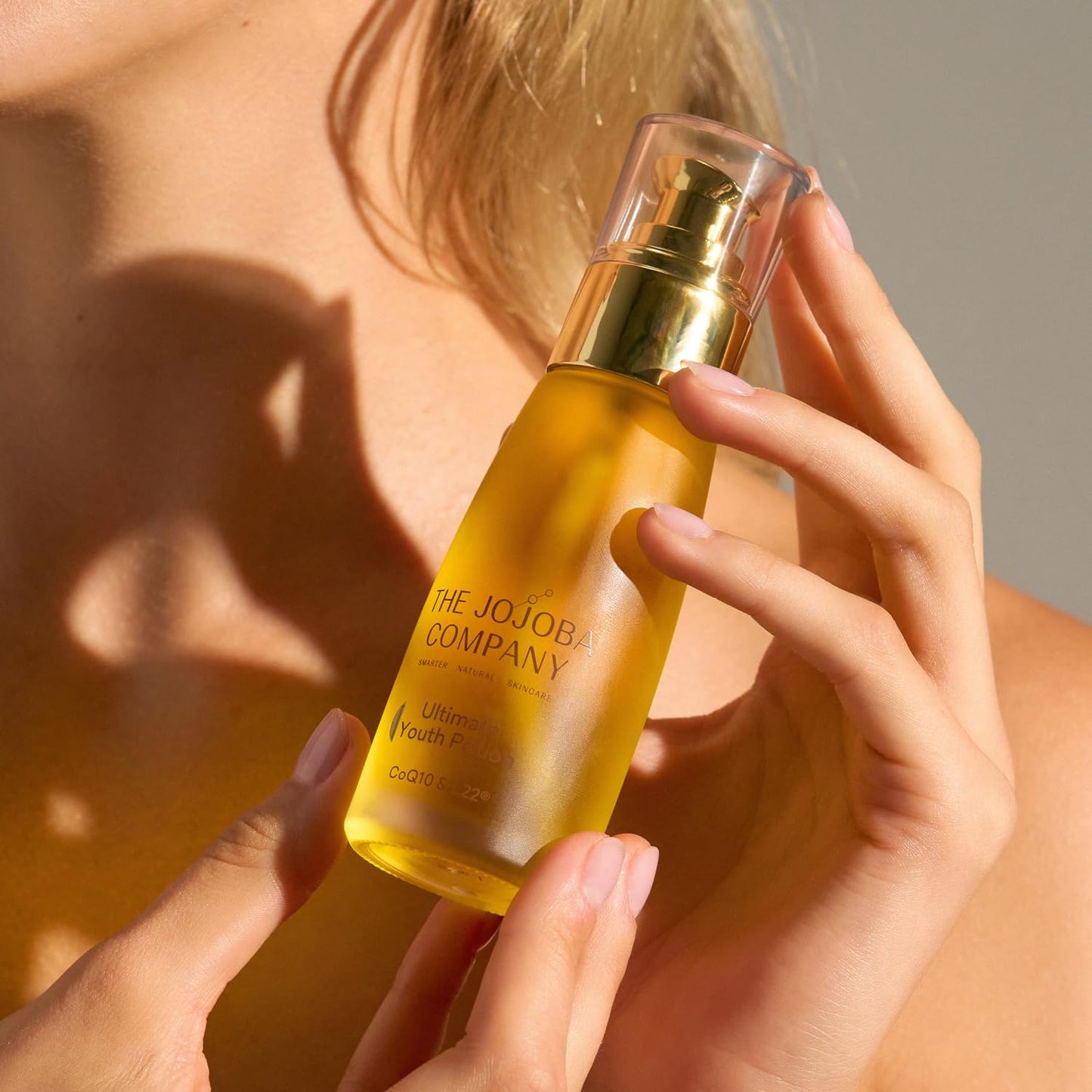 The Jojoba Company Ultimate Youth Potion 50ml – Anti-Aging Face Oil with Natural Jojoba, L22 Lipid Complex – Firms, Hydrates, Boosts Collagen & Elasticity – Glowing Skin Serum for Women & Men