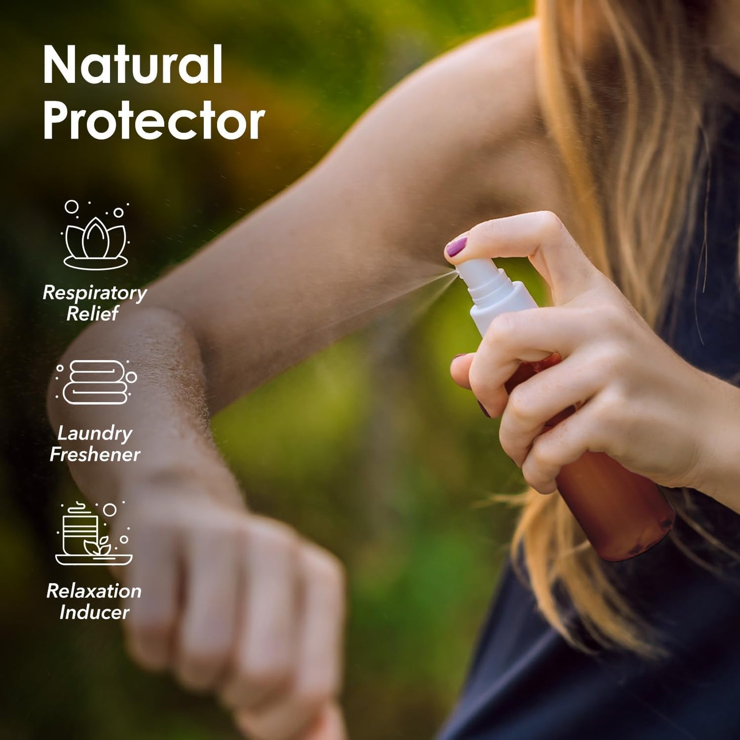 Heavenly Pure - Eucalyptus Essential Oil 16 oz Large Bottle for Spray, Diffuser, Humidifier - 473 ml