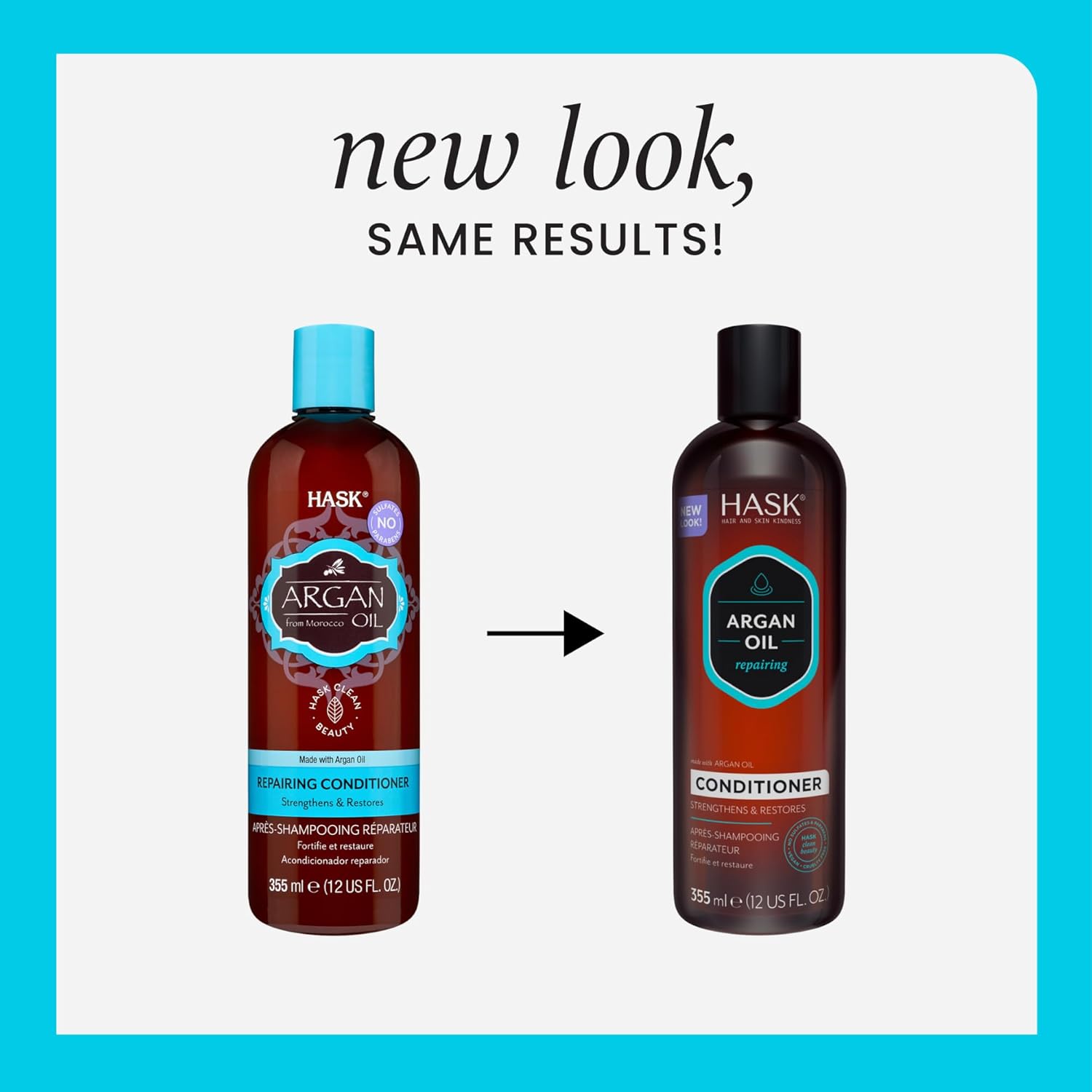 HASK Argan Oil Repairing Conditioner, 12 Fl Oz