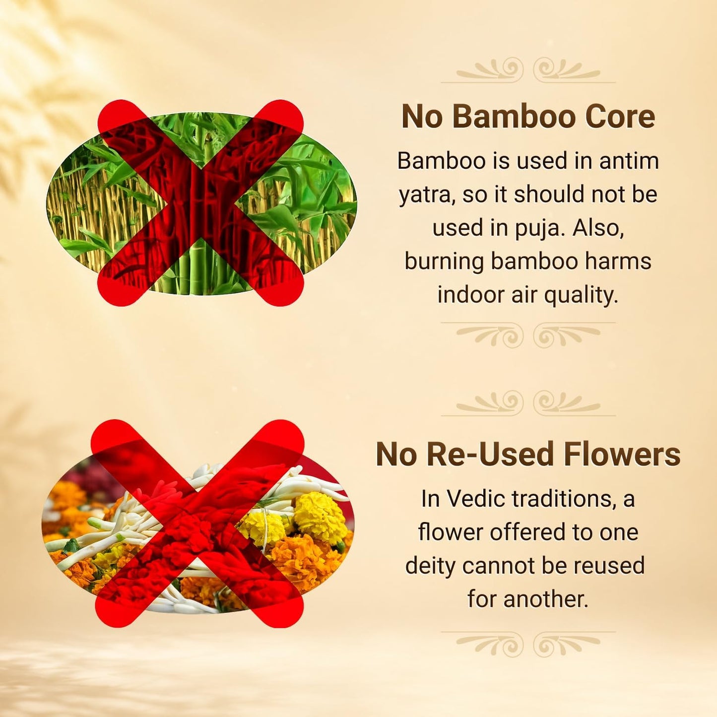 GaneshaSpeaks Premium Bambooless Incense Sticks with Sandalwood Fragrance 40 Pieces Handcrafted by Skilled Artisans Eco-Friendly Agarbatti Free Ceramic Stand