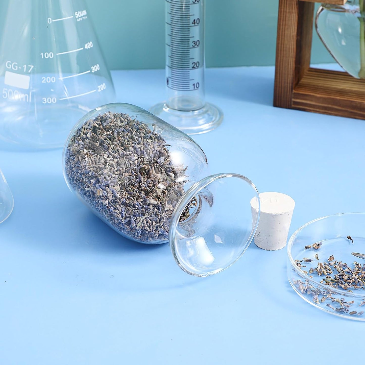 FOMIYES Glass Match Cloche Jar Glass Fireplace Match Cloche Bottle Matches in a Jar Fancy Match Striker Holder Mantel Decorations Match Striker Jar for Cute and Fancy Matches