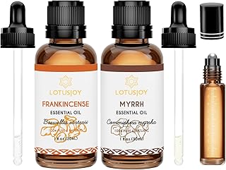 Frankincense and Myrrh Essential Oil, 100% Pure Natural, for Diffuser