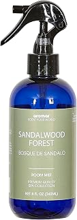 Aromar Essential Room Mist and Fabric Spray with Natural Freshener Aromatherapy for a Fresh and Rejuvenated Home 8 oz Sandalwood Forest
