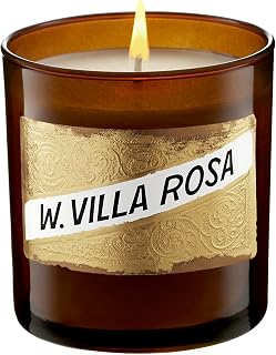 C.O. Bigelow West Village Rose Scented Candle, Premium Soy Wax Candle, 60 Hour Burn Time, Hand Poured Non Toxic Candles with Environmentally Friendly Cotton Wick, 9oz