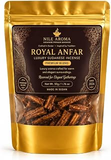 Oud Incense Bakhoor 50g – Premium Sudanese Anfar Oud, By| Nile Aroma | Premium Anfar Oud • Rich Sudanese Fragrance • Long Lasting Aroma • For Bakhoor Burners • Made in Sudan