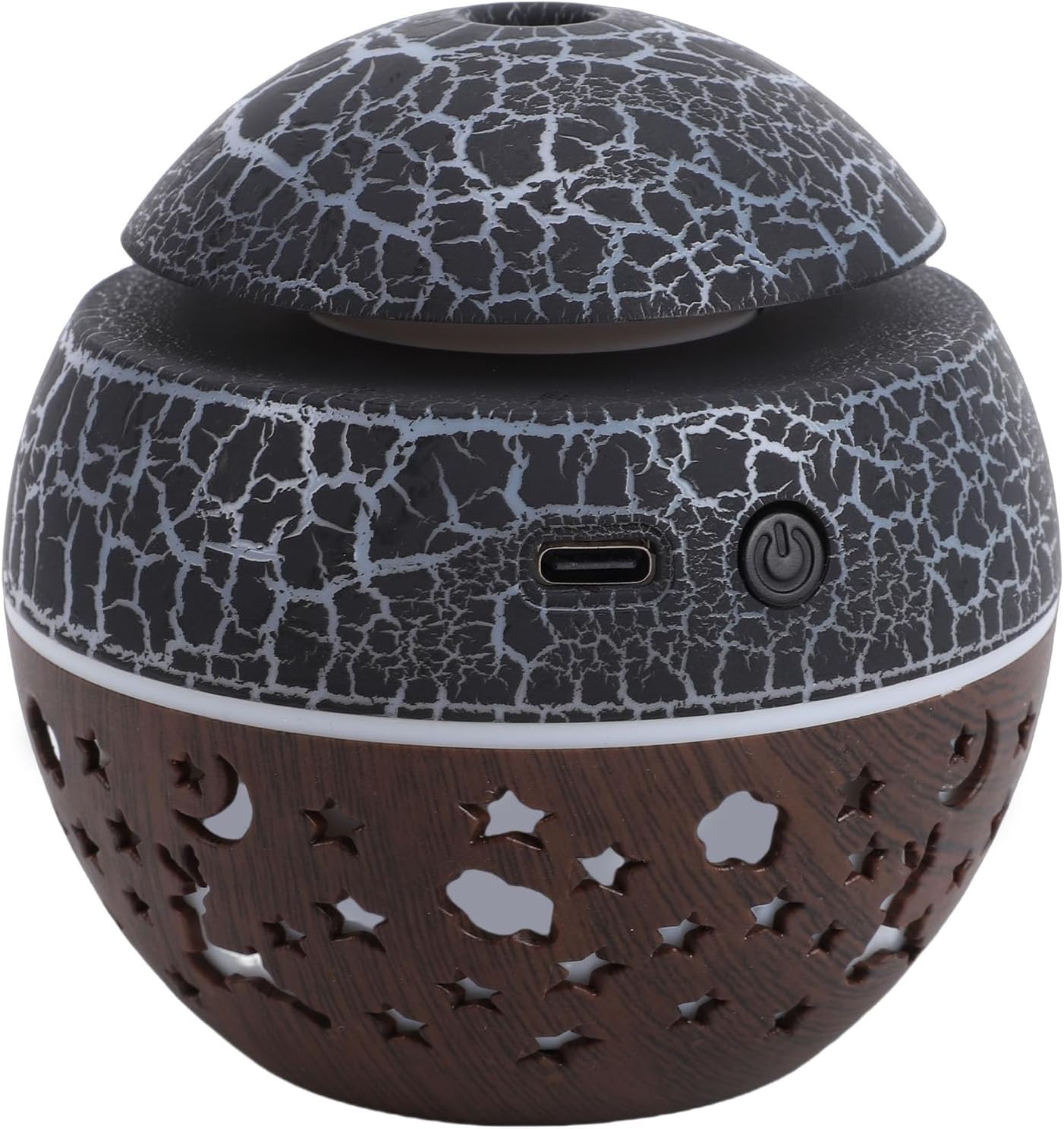 Essential Oil Diffuser, 100ml Portable Mini Air Humidifier, Colorful LED Lights Aromatherapy Diffuser, for Car, Office Desk, Home