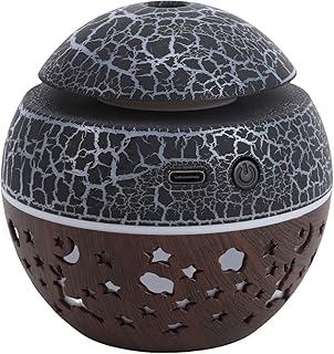 Essential Oil Diffuser, 100ml Portable Mini Air Humidifier, Colorful LED Lights Aromatherapy Diffuser, for Car, Office Desk, Home