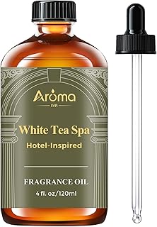 White Tea Spa — A Hotel-Inspired Diffuser Oil, Hotel Diffuser Oil for Diffuser for Home Fragrance Oil for Ultrasonic and Waterless Diffusers and Crafting