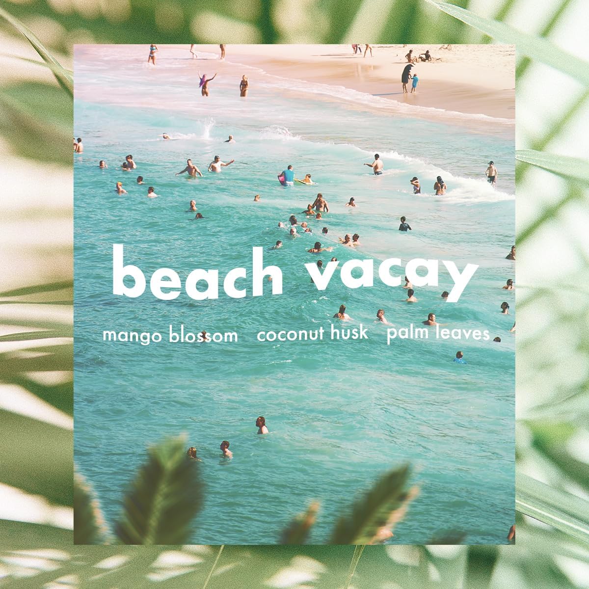 Moodcast Beach Vacay Luxury Room and Linen Spray – Air Freshener & Room Spray for Bedding Fabric & Home – Mango Blossom, Coconut Husk & Palm Leaves Clean Fragrance, Paraben Free, Sulfate Free – 3.4oz