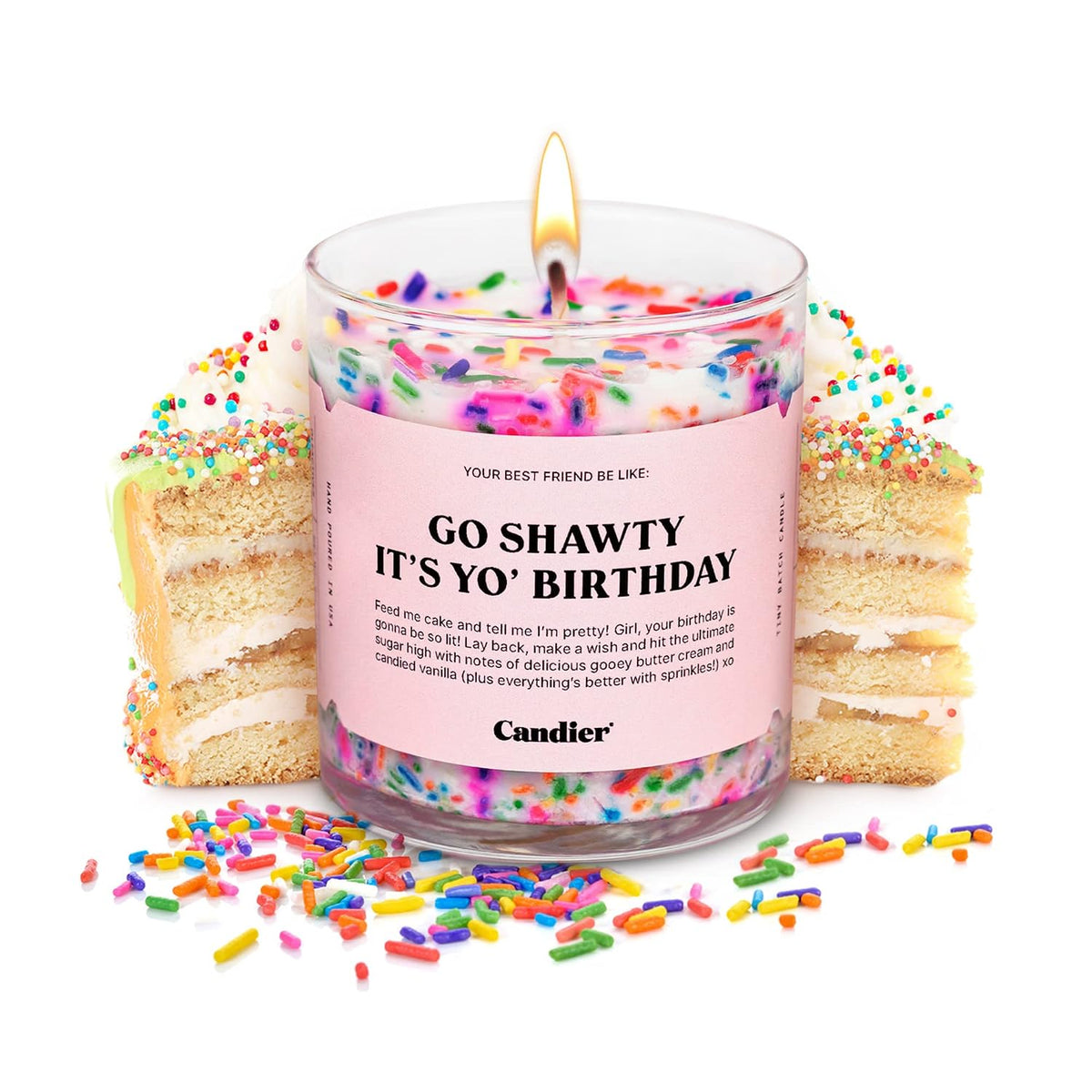 Birthday Cake Scented Candle