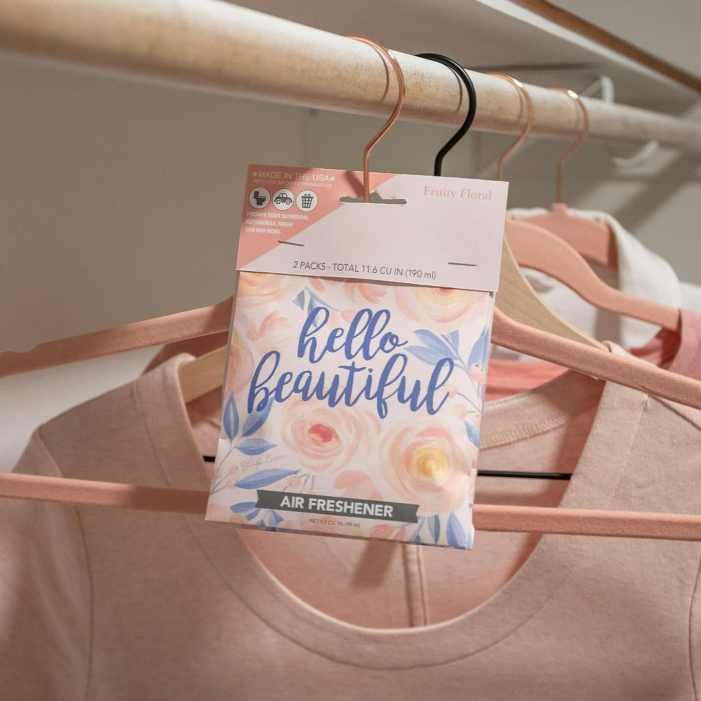 SC Scented Sachet 2 Pack, Hello Beautiful