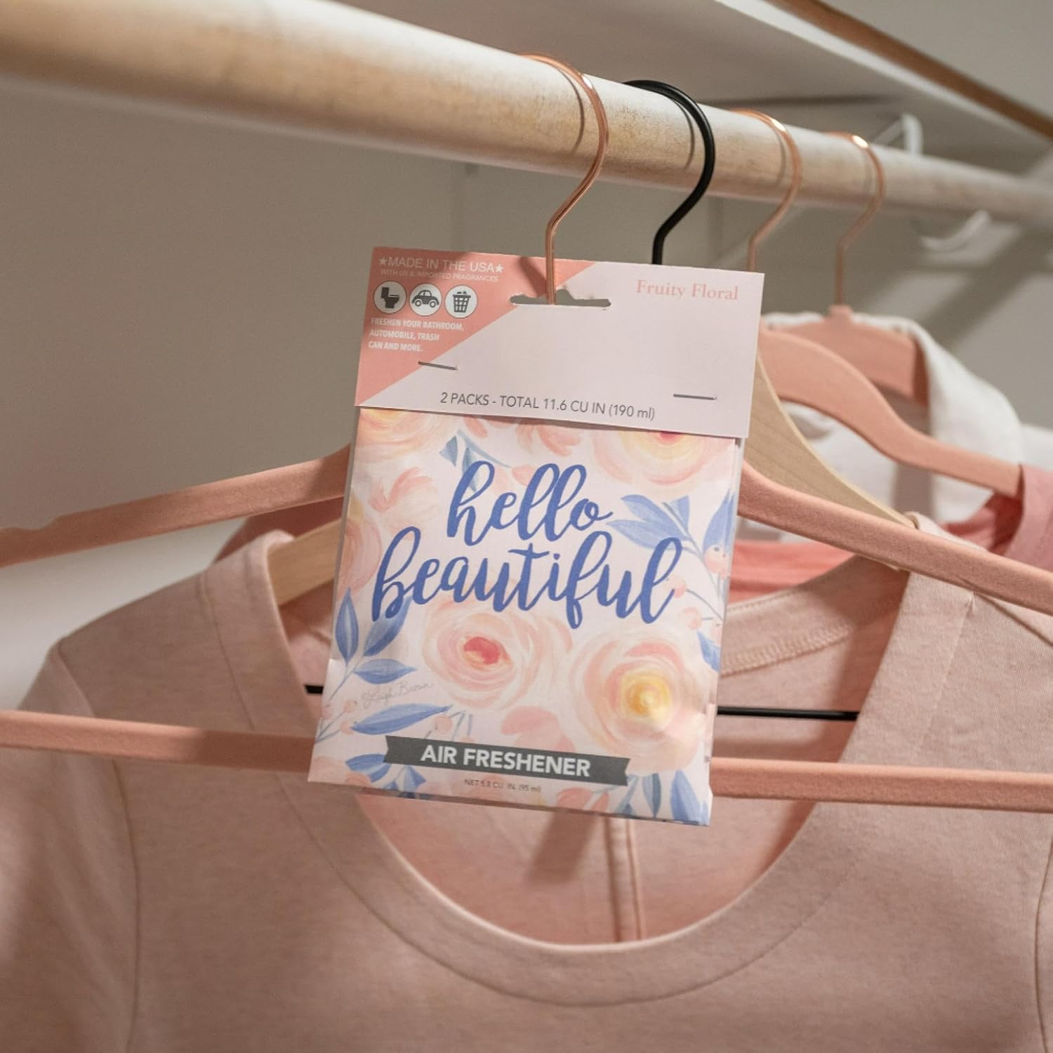 SC Scented Sachet 2 Pack, Hello Beautiful