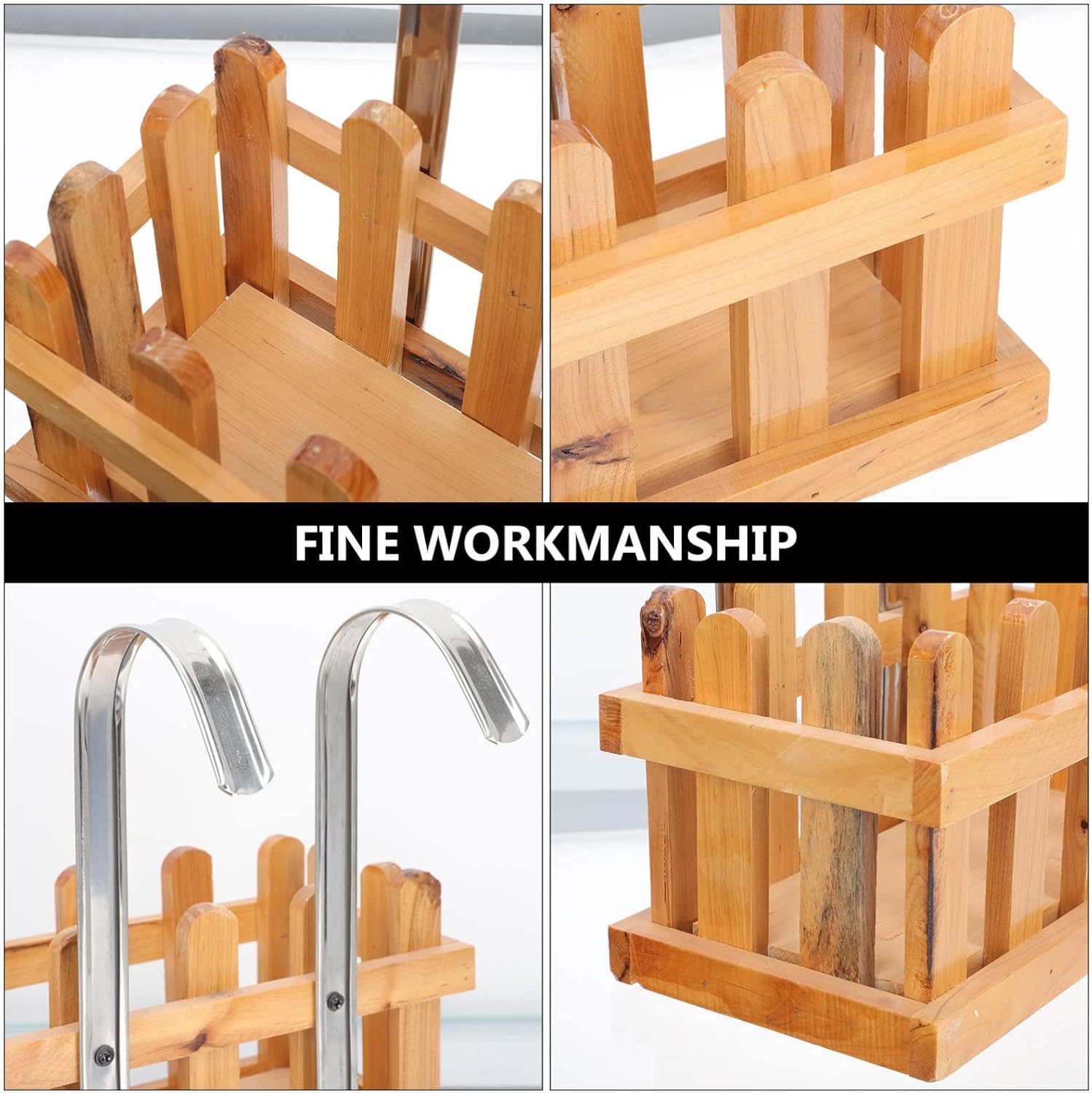 DOITOOL Over The Side Bathtub : Wood Tub Basket Bathroom Storage Hanging Tray Bath for Soap Cosmetics Books Phone Tablet