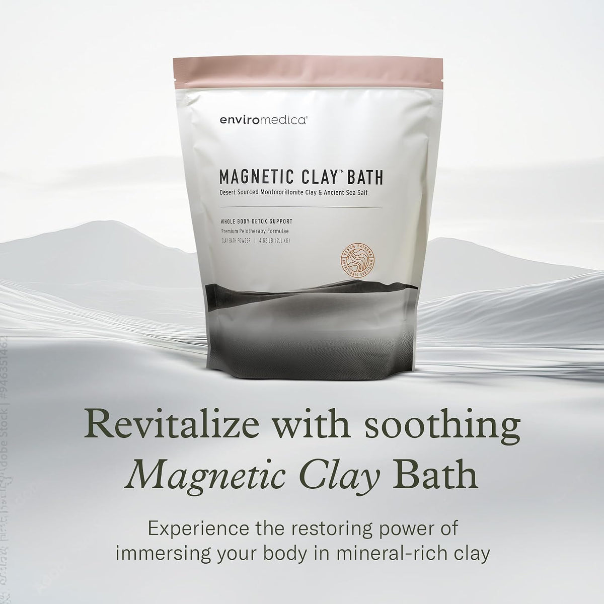 Enviromedica Magnetic Bentonite Clay Bath Soak