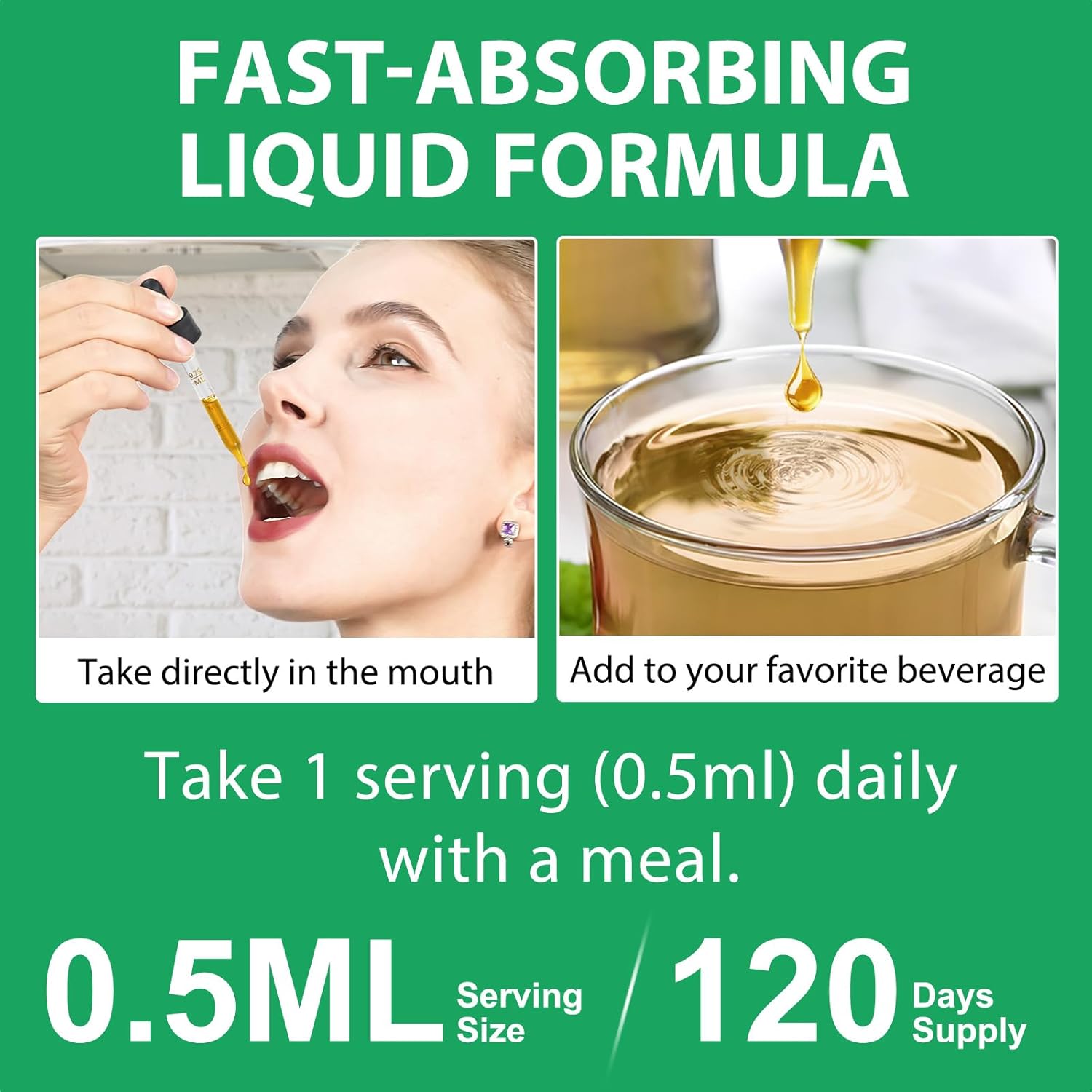 Lemon Balm Extract-Alcohol-Free, Natural Organic Lemon Balm Tincture Liquid for Women & Men, Helps to Relax, 590mg- 2.02 Fl.Oz