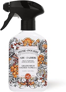 Home-Pourri Air + Fabric Multi-Purpose Odor Freshener Spray, Grapefruit Lychee Vanilla, 11 Fl Oz - Vanilla and Grapfruit Lychee