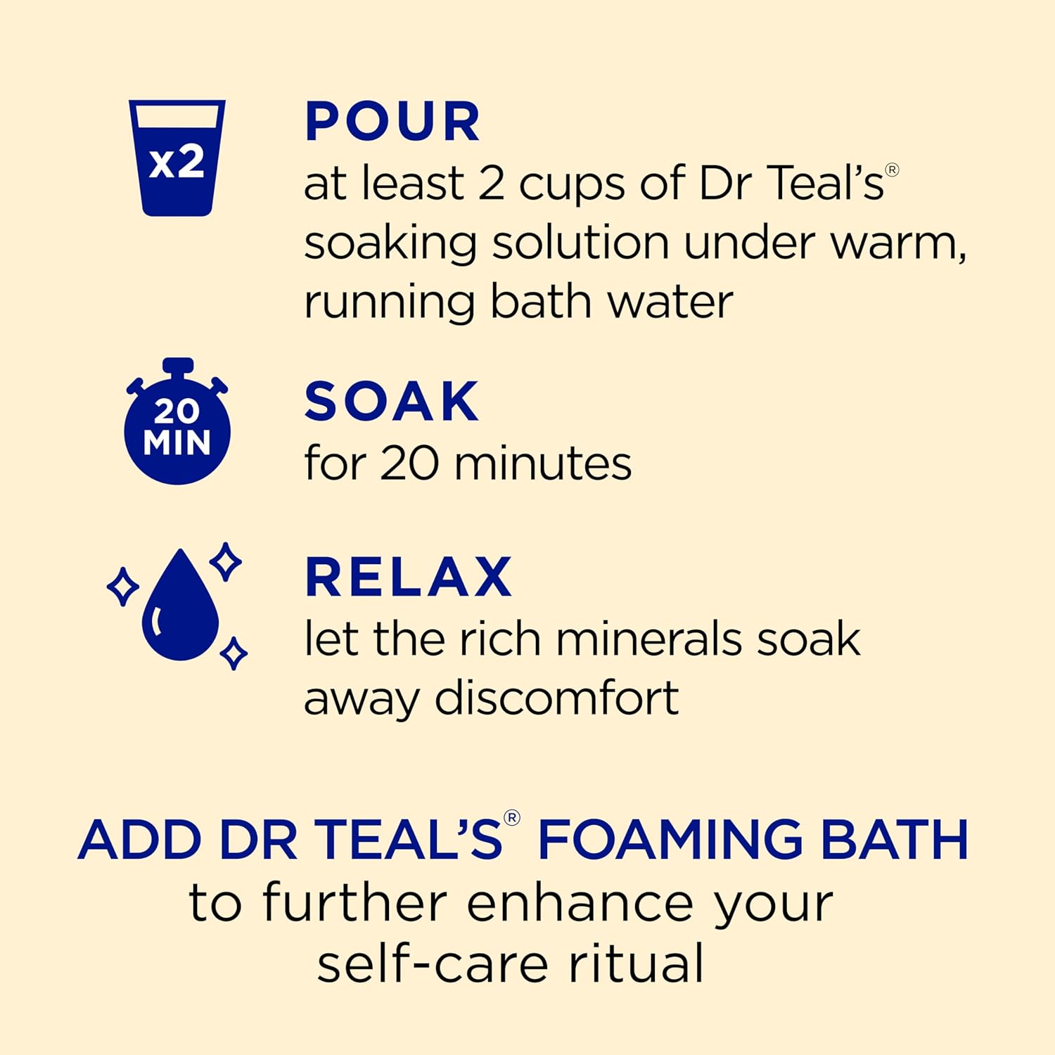 Dr Teal's Epsom Salt Soaking Solution, Chamomile, 48 Oz