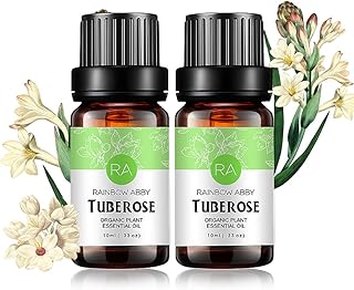 2 Pack Tuberose Essential Oil 100% Pure Oganic Plant Natrual Flower Essential Oil for Diffuser Message Skin Care 2X10ML