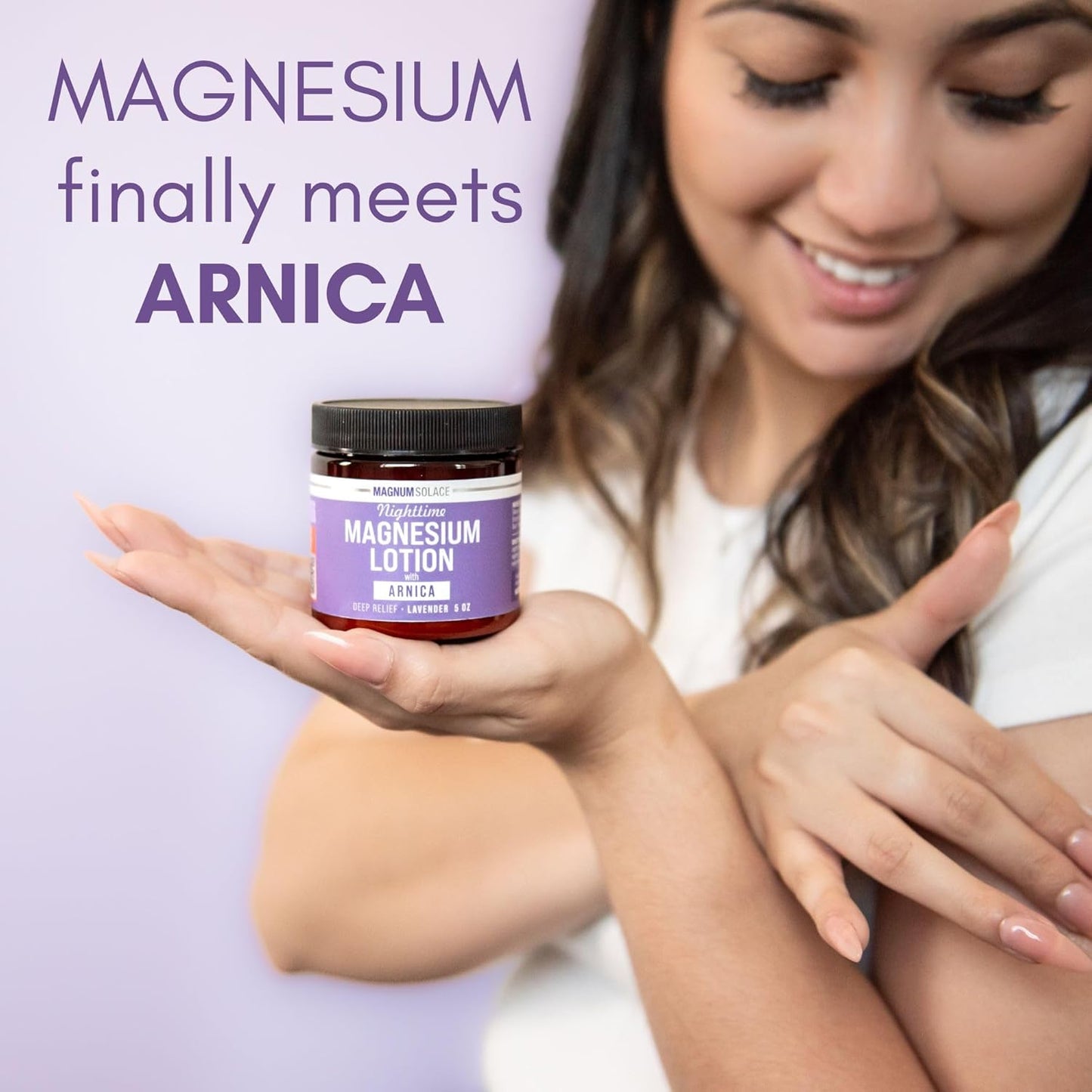 Arnica Nighttime Magnesium Cream, Plus 12 LBS Magnesium Flakes for Bath