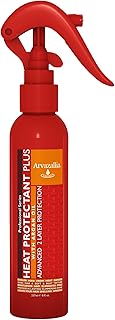 Arvazallia Heat Protectant Spray with Argan Oil - Professional Grade Thermal Protector, Leave-in Conditioner, Anti-frizz, and Shine Spray