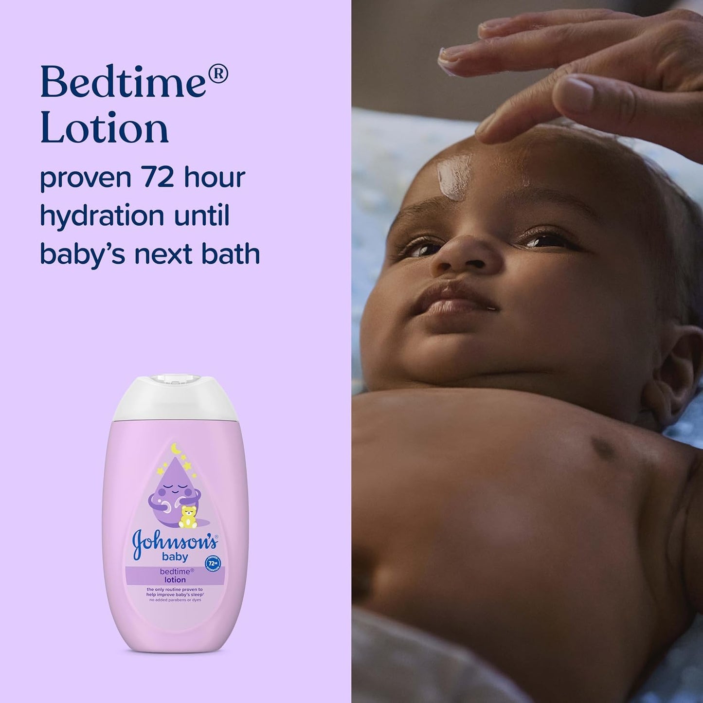 Johnson's Baby Sleepy Time Gift Set with Calming Bedtime Bath, Bedtime Lotion & Calming Shampoo, Baby Bedtime Essentials with Relaxing NaturalCalm Aromas, Hypoallergenic, 3 Items