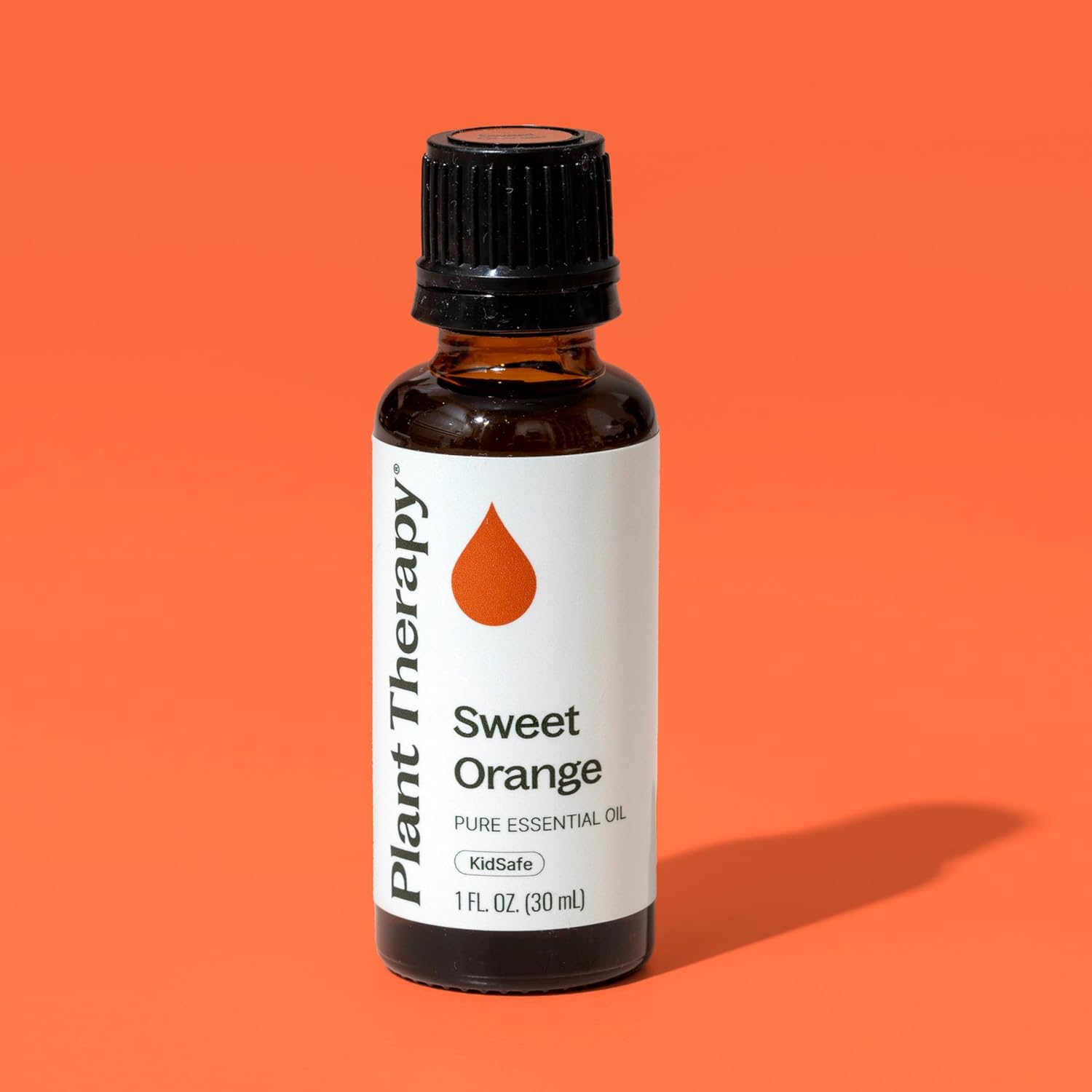 Plant Therapy Sweet Orange Essential Oil, 30 mL (1 oz), 100% Pure and Undiluted, Great for Diffusers and DIY Skin Care