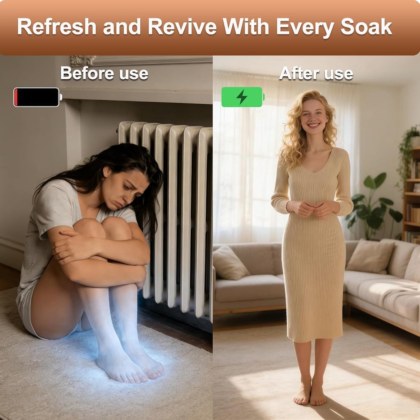 Ionic Foot Detox Machine Negative Ion Foot Bath Spa for Home Use Portable Toxin Removal Deep Cleanse Foot Spa Kit for Relaxation Tired Feet Relief