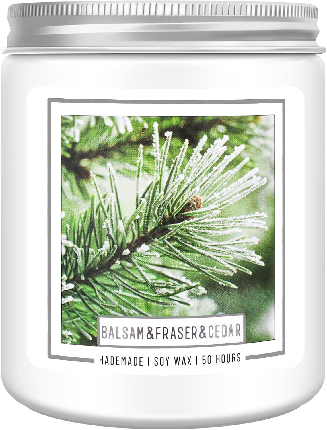 Homsolver 7OZ Balsam Fir Pine Candle